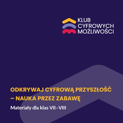 Grafika w KV projektu, z logotypem. Fragment okładki publikacji.