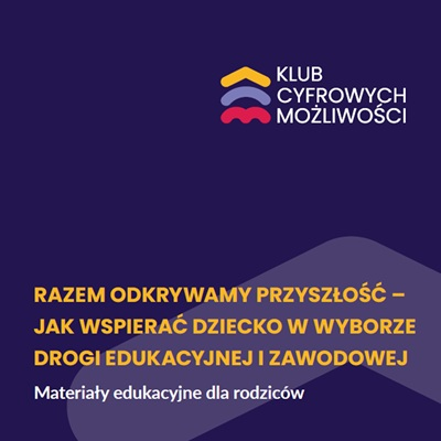 Grafika w KV projektu, z logotypem. Fragment okładki publikacji.